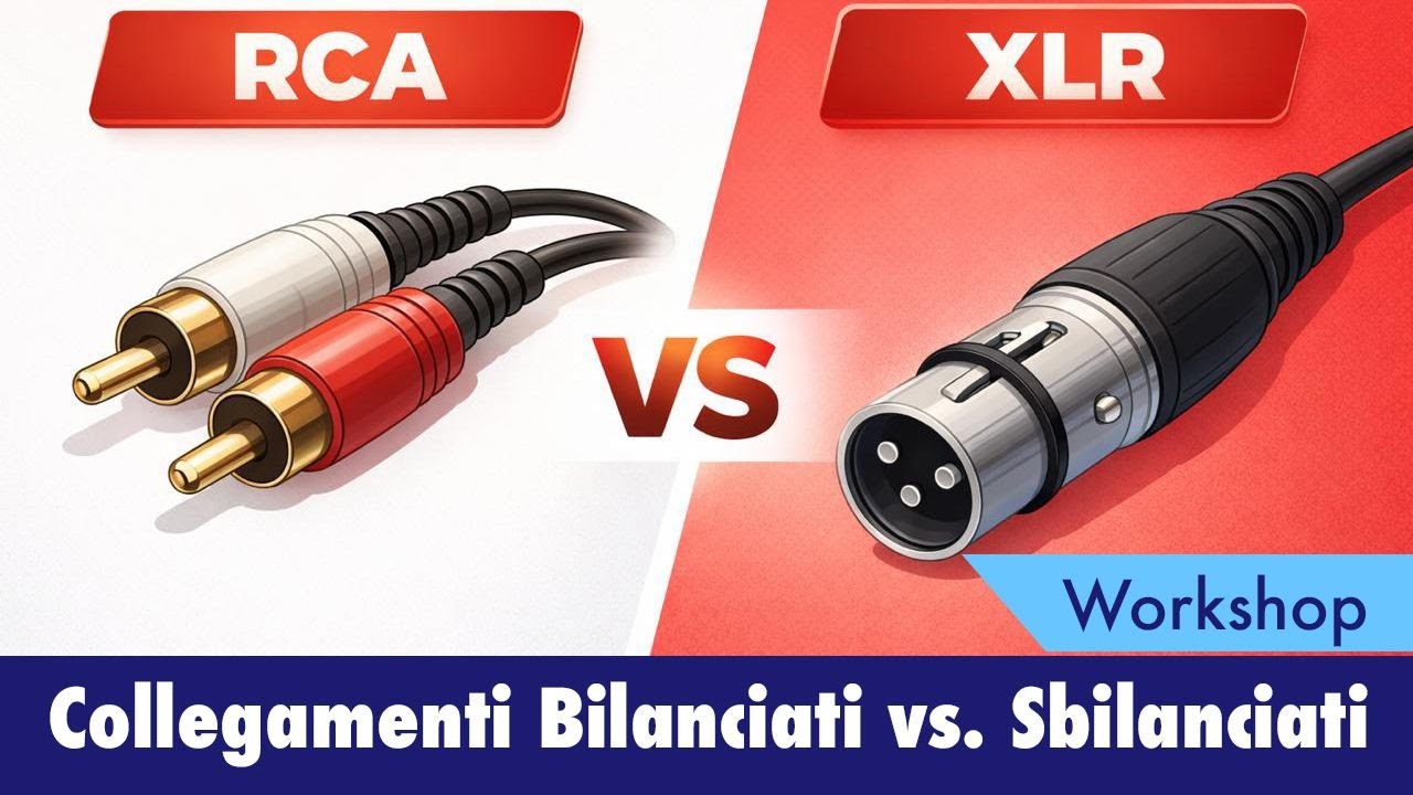 XLR vs RCA quale collegamento è il migliore ?