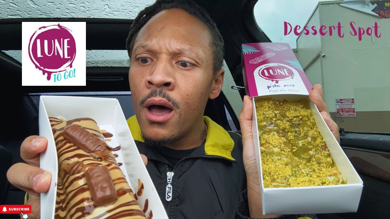 "Dubai Chocolate & Pistachio Pancakes – Lune To Go Food Review"