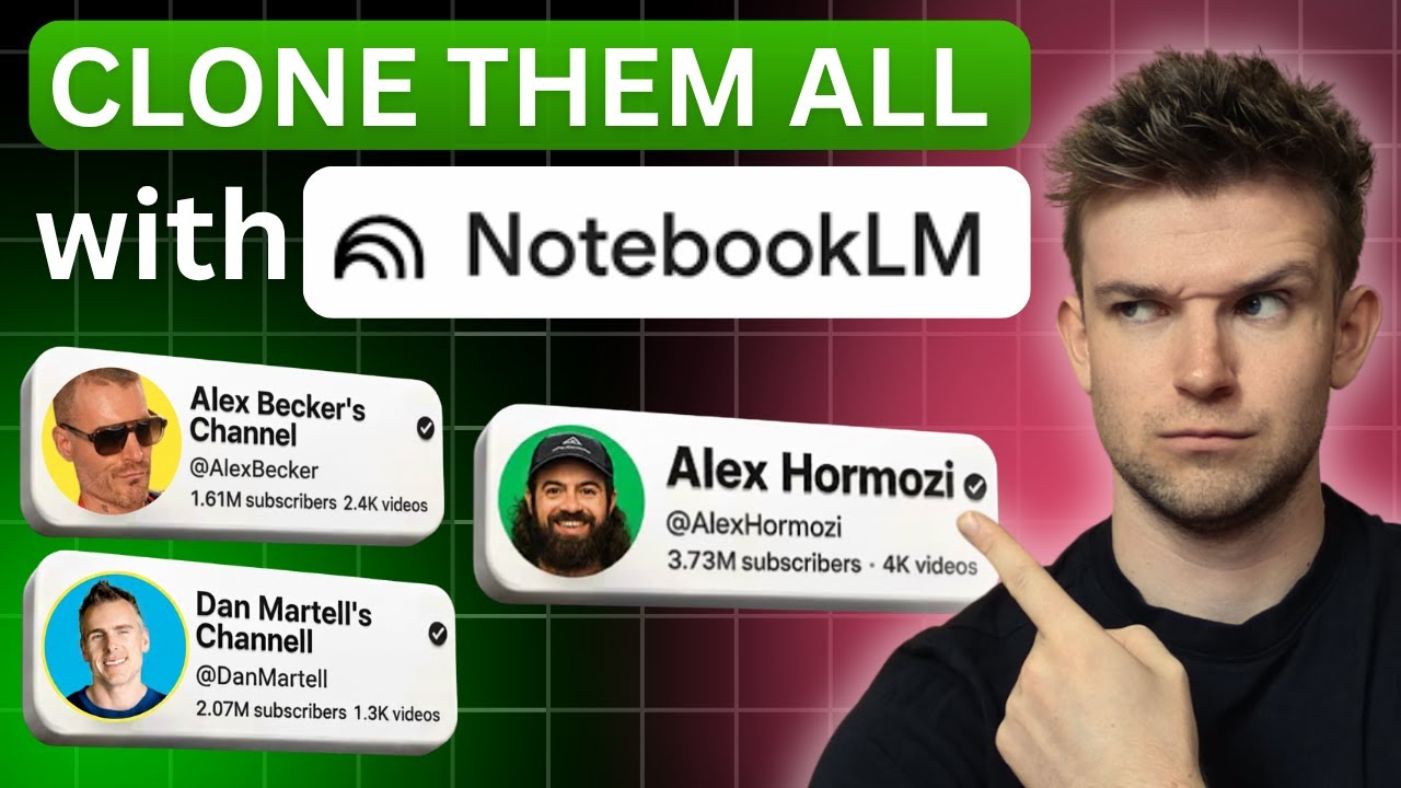 Клонируйте ЛЮБОЙ канал YouTube с помощью ИИ (взлом NotebookLM)