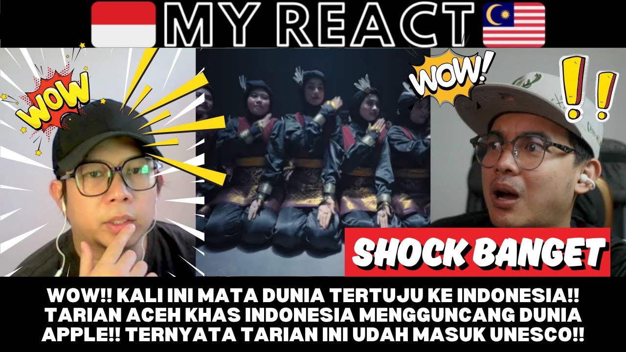 Wow!! kali ini mata dunia tertuju ke indonesia!! tarian aceh khas indonesia mengguncang dunia apple!