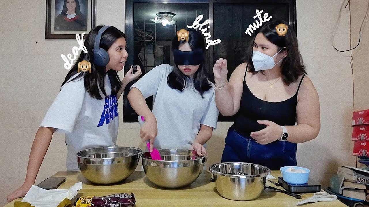 010 — baking challenge (blind, deaf, mute)