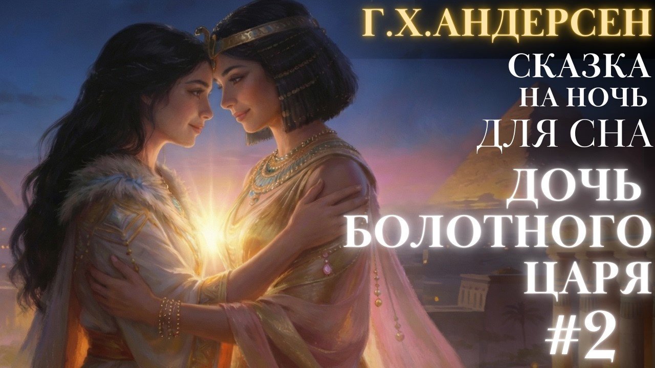 ✨Сказка Андерсена про принцессу Египта и Викинга | для сна| Дочь болотного царя| сказка на ночь #2