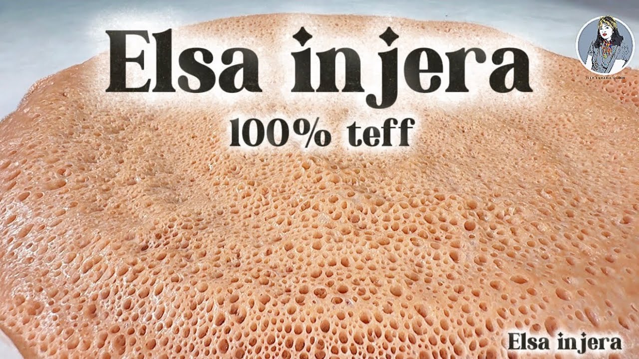 How to make 100% brown teff and ivory teff injera