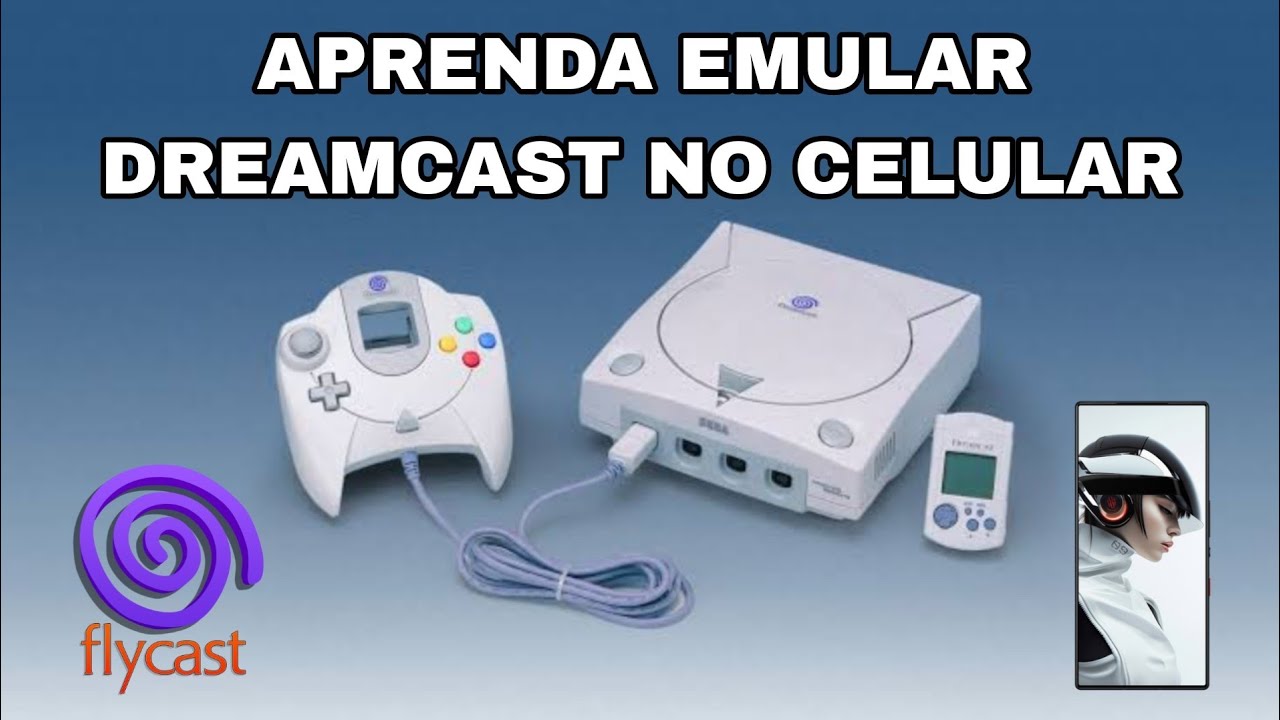Tutorial: Como Rodar o Flycast (Dreamcast) no Seu Celular Fraco #sega #sonic #android #mobile