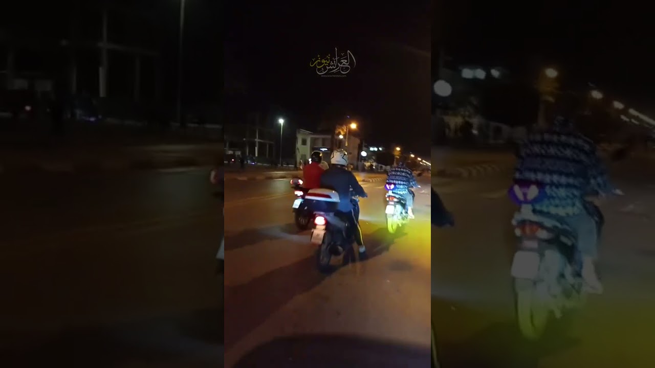 العرائش نيوز:  احداث شغب وتخريب بمدينة العرائش بعد وقفة جيل z