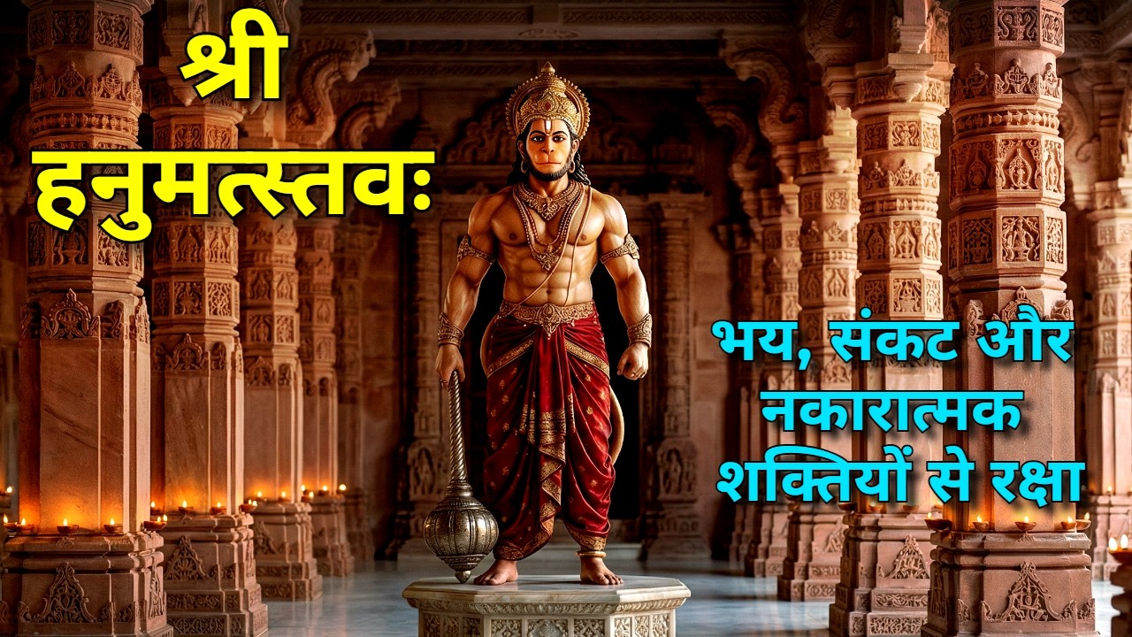 श्री हनुमत्स्तवः | Shri Hanumat Stavam | Powerful Hanuman Stotra for Strength & Protection