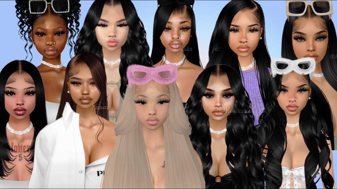 IMVU: 10 Mesh head Ideas Pt. 2