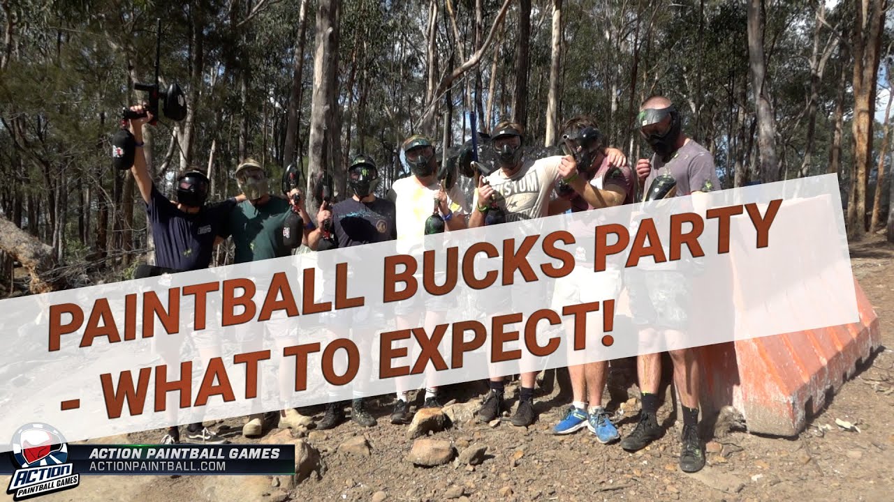 Bucks Parties at Action Paintball Games