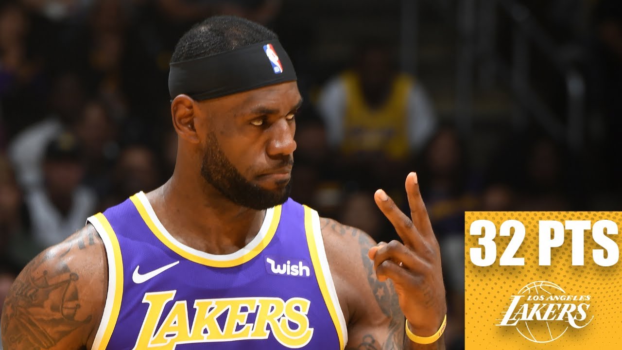 LeBron dominates the Jazz with near triple-double in the Lakers' first win | 2019-20 NBA Highlights