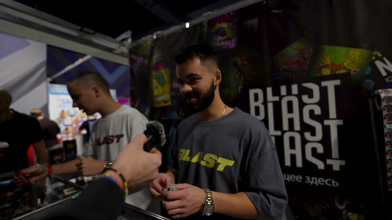 Выставка VAPE CLUB SHOW / ПРОИЗВОДИТЕЛЬ ЖИДКОСТИ BLAST E-liquid