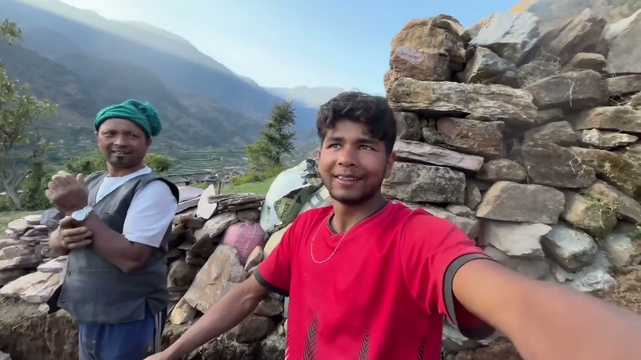 Ghar 🏠 thalani #gunjeybro #vlog 