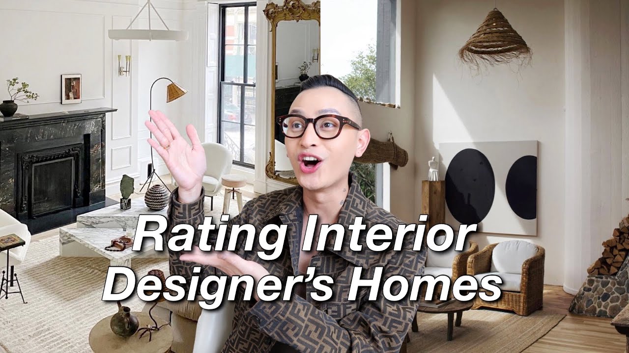 RATING INTERIOR DESIGNER'S HOMES | WOULD YOU LIVE HERE?