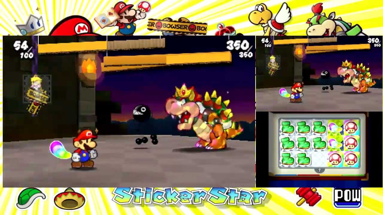 Paper Mario Sticker Star - World 6-3 - No Kersti/Things