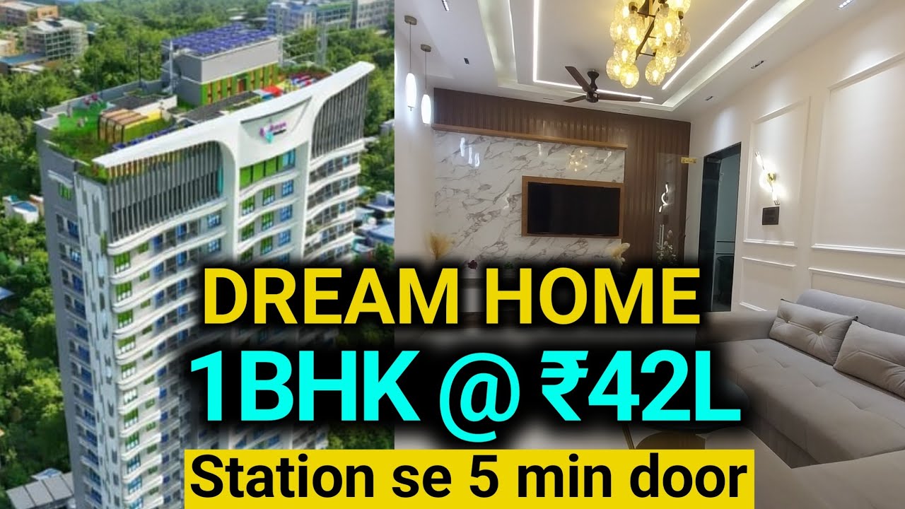 Mumbai mein Rental, Kalyan mein Owner! 🏠 Sirf ₹42L mein 1BHK | 5 Min from Station