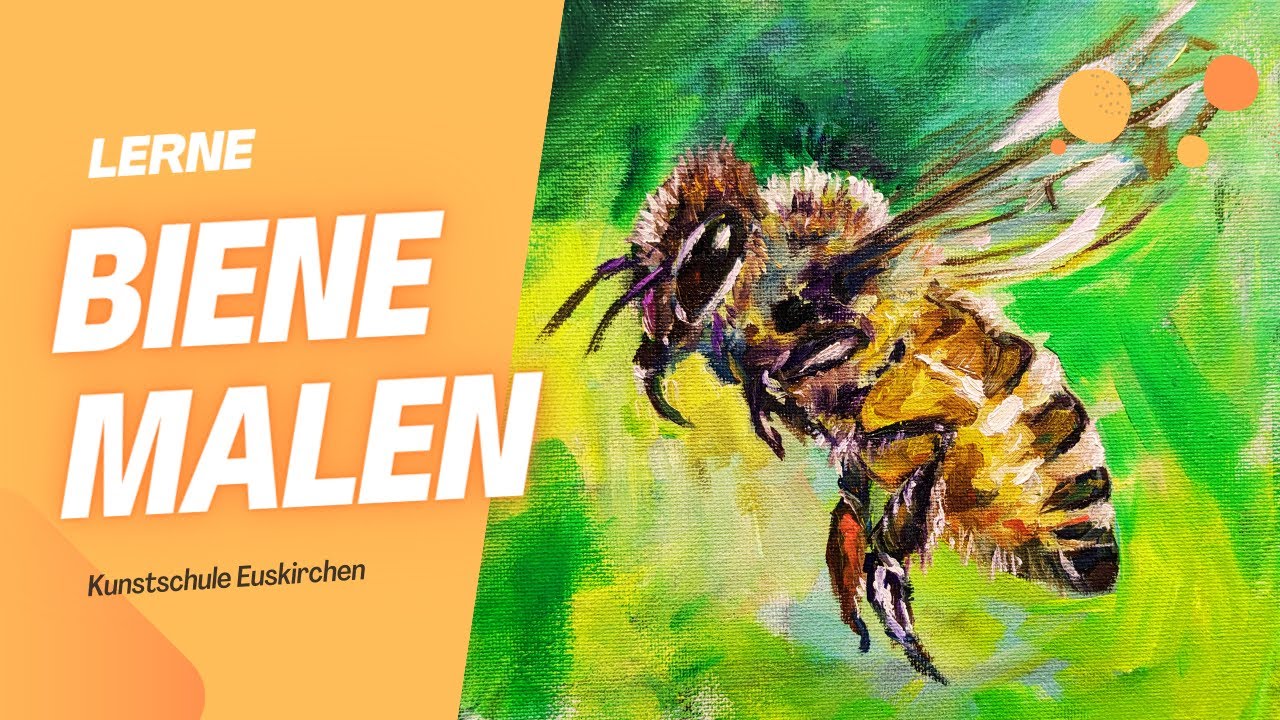 Biene malen leicht gemacht: So einfach geht's Schritt für Schritt!