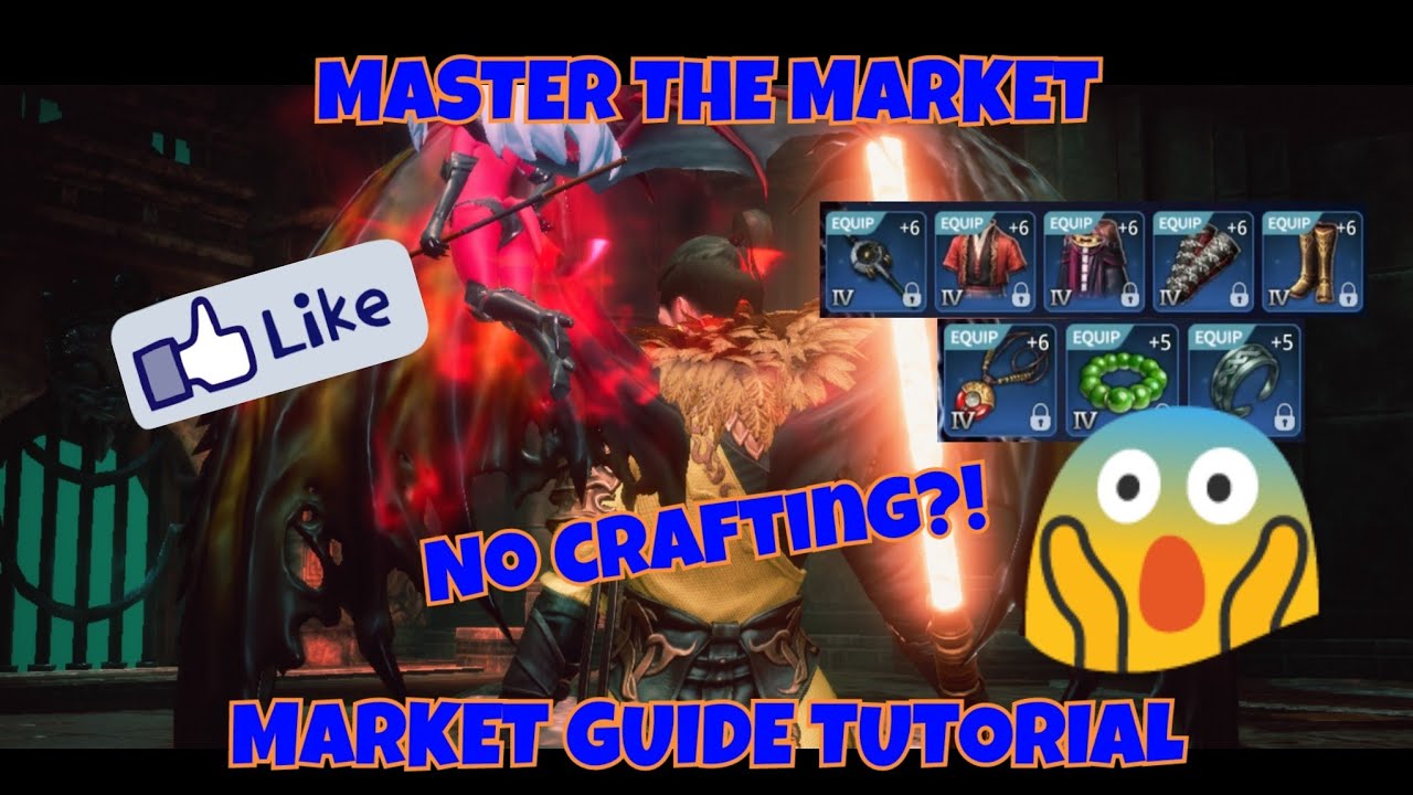 MIR4 MASTERING THE MARKET AND GET FREE ITEMS MARKET GUIDE