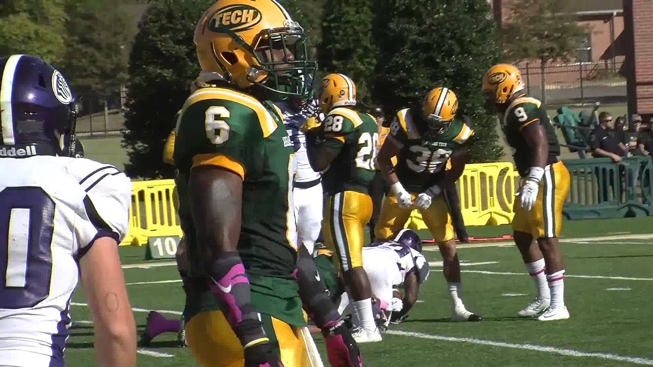 Tech Football vs. Ouachita Baptist Highlights 10/10/15