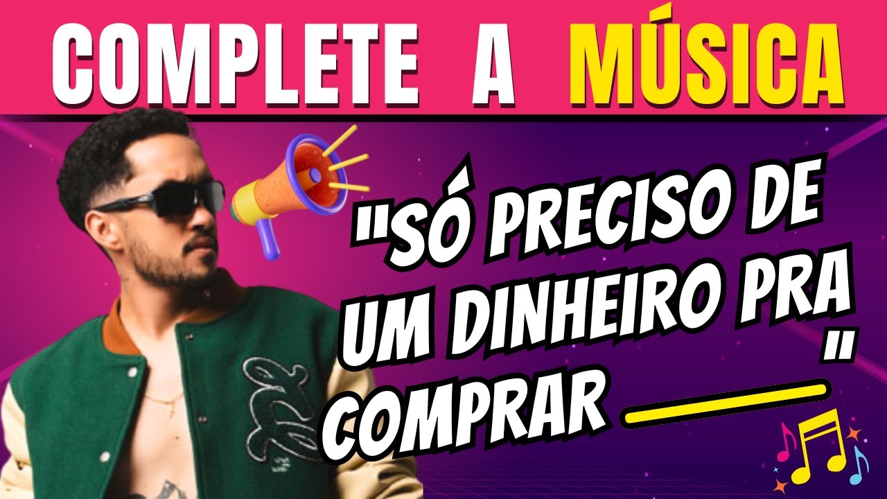 COMPLETE A MÚSICA - Músicas Virais do TikTok (2024) 📀🎵 #3