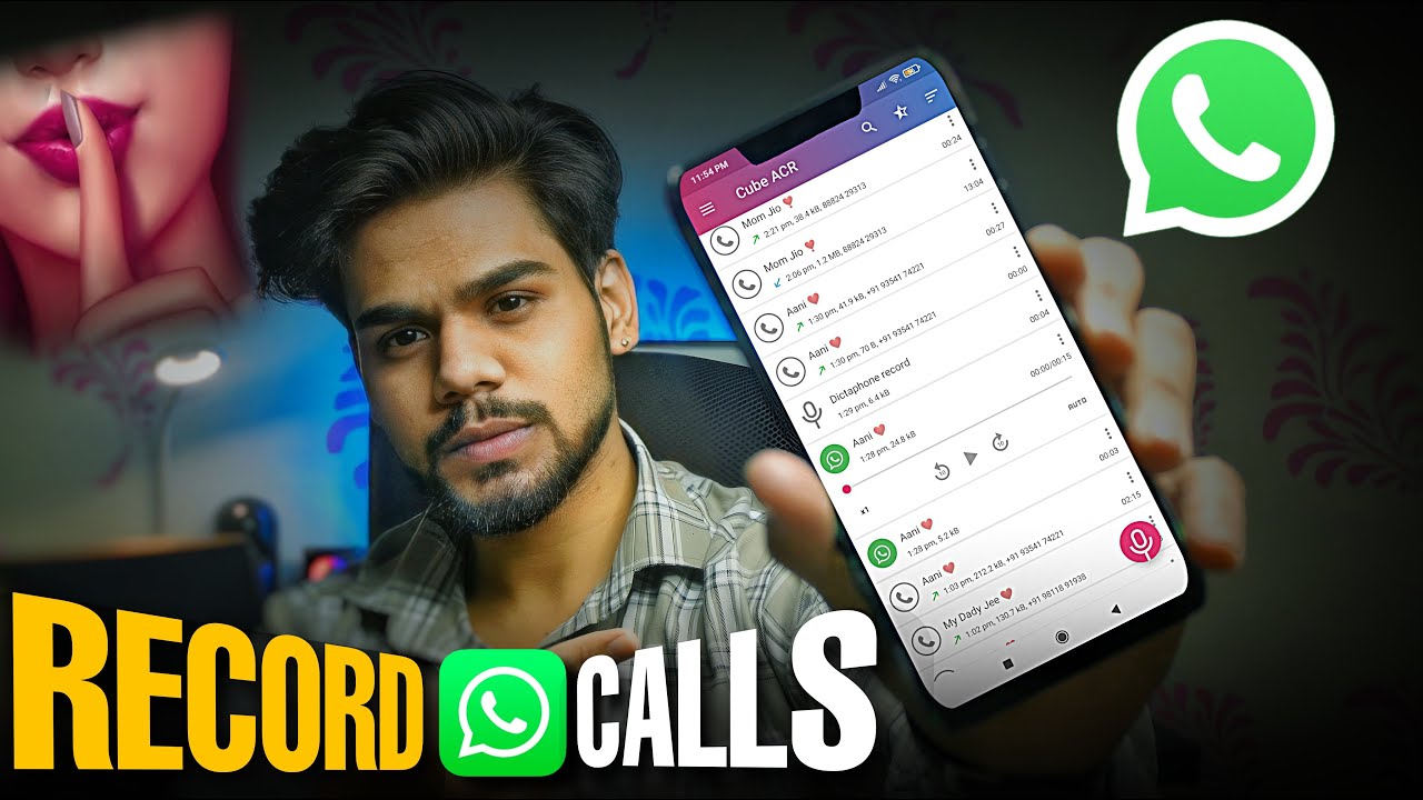 [Hindi] Record WhatsApp calls Secretly - how to record WhatsApp call automatically? 🤔🤔🤔