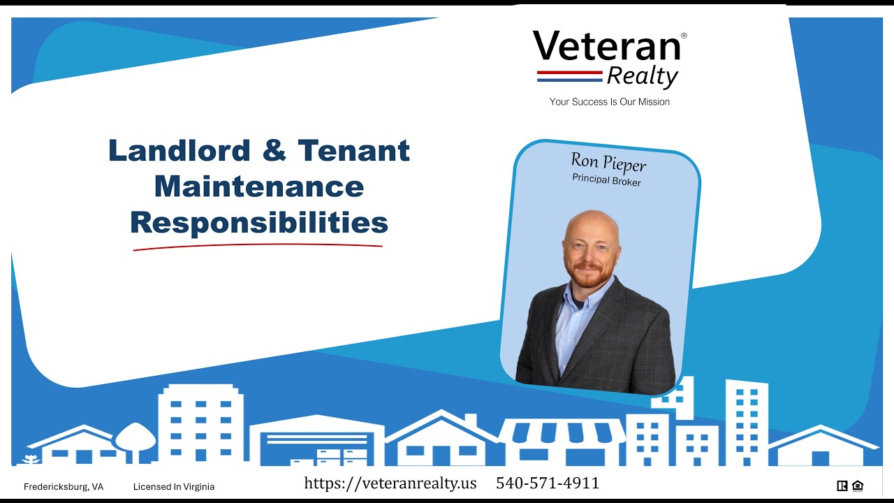 Residential Real Estate Landlord And Tenant Maintenance