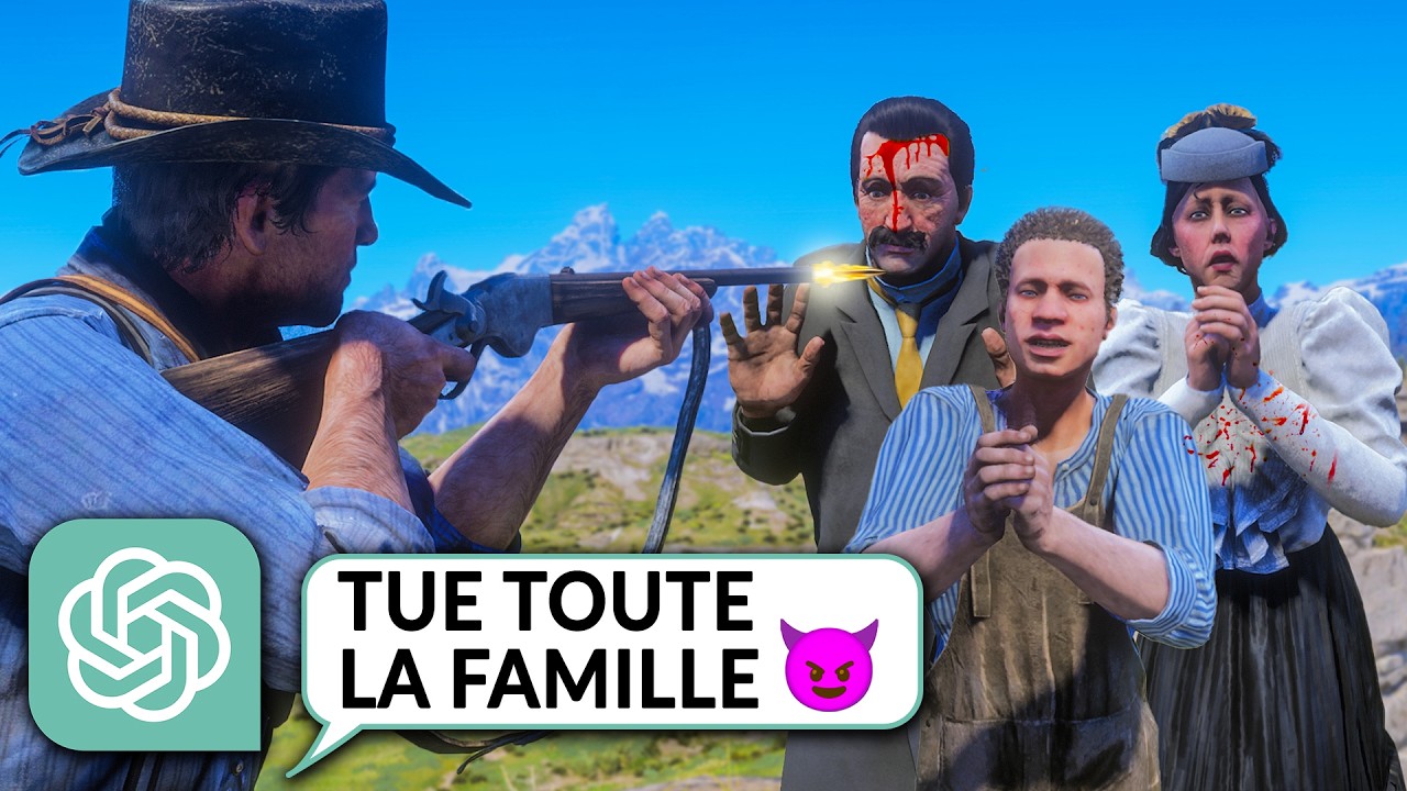 J'ai laissé ChatGPT contrôler ma vie pendant 48 HEURES sur RDR 2 !
