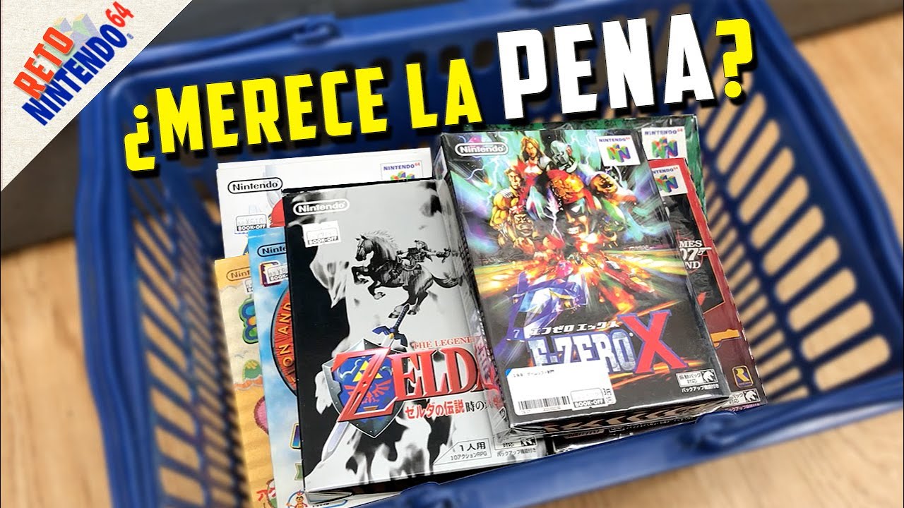 ¡El día que COMPRÉ más juegos de NINTENDO 64! | RETO N64 | ¿Un ZELDA nuevo en 2020?