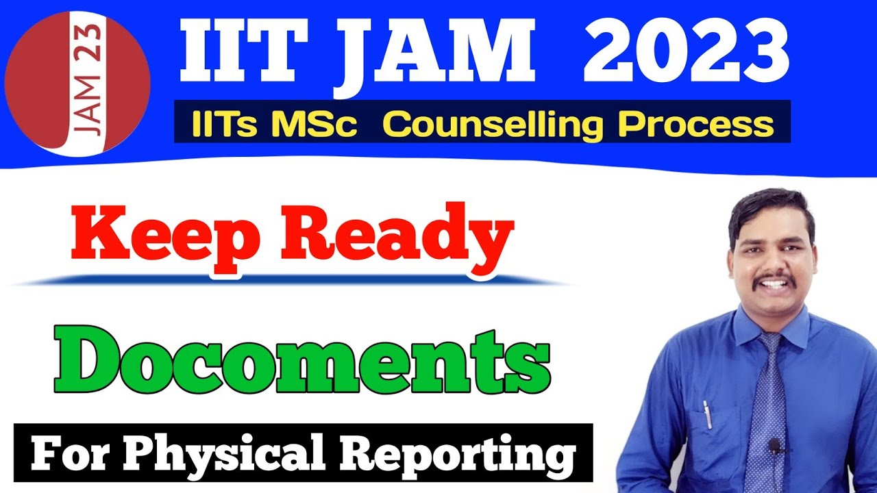 IITs MSc Physical Reporting Important Docoments