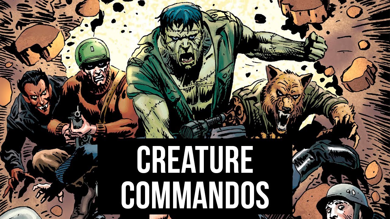¿Quiénes son los Creature Commandos? | Historia de Origen DC Comics