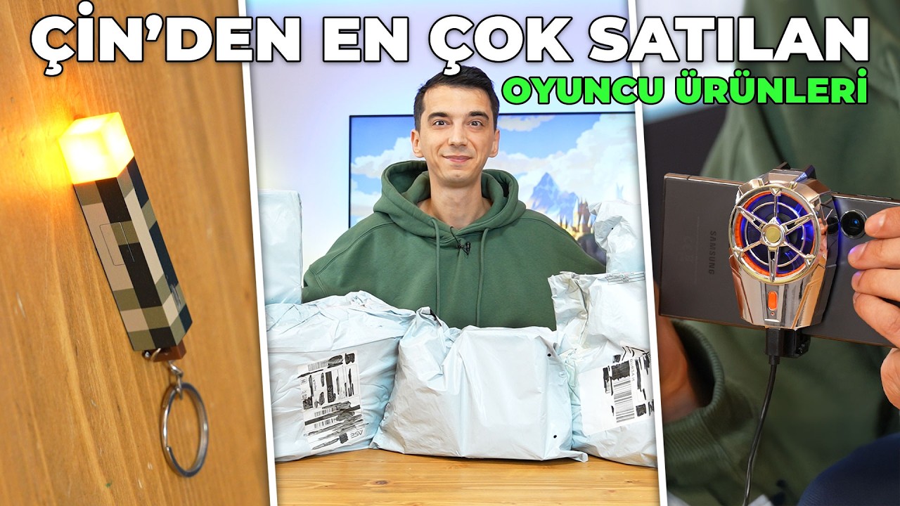 Çin'den En Çok Satan Oyuncu Ürünleri! Toplu Paket Açılışı