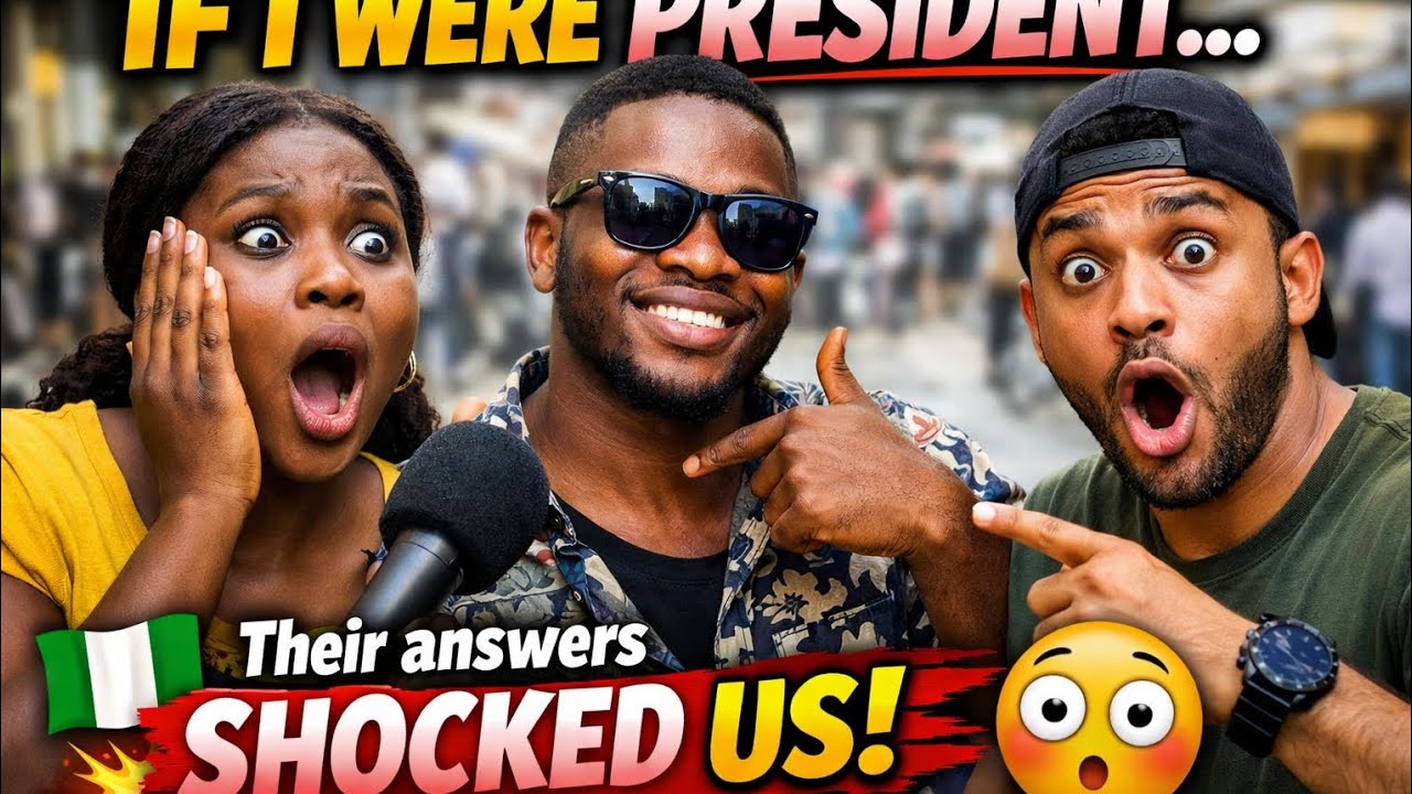 “If I Were President of Nigeria 😳 | Nigerians Gave SHOCKING Answers”