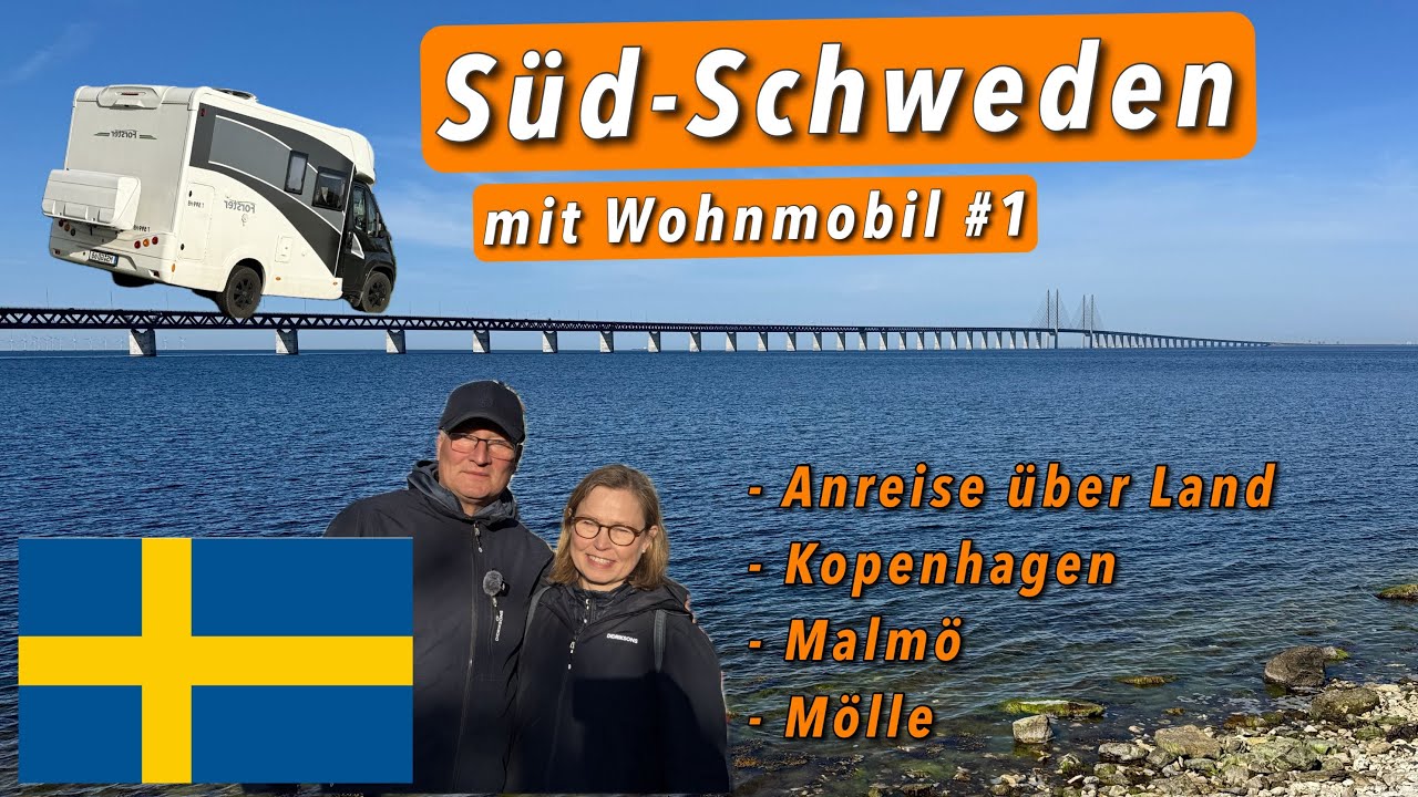 Süd-Schweden mit Wohnmobil (Teil 1/7) - Anreise, Kopenhagen & Malmö
