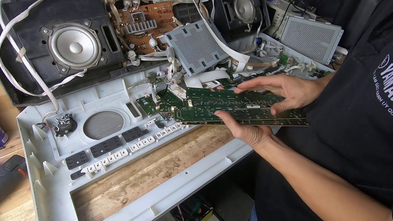 Cách sửa loạn phím chức năng cho tất cả các đàn Yamaha psr