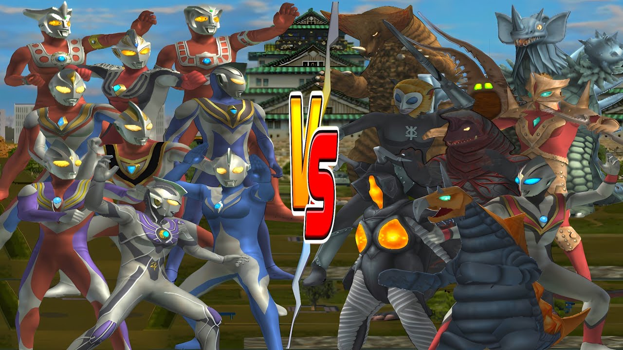 ウルトラマン LEGEND VS VAKISHIM, ULTRAMAN TIGA VS EVIL TIGA, COSMOS VS ZETTON, GAIA VS GOLZA #ウルトラマン #怪獣 