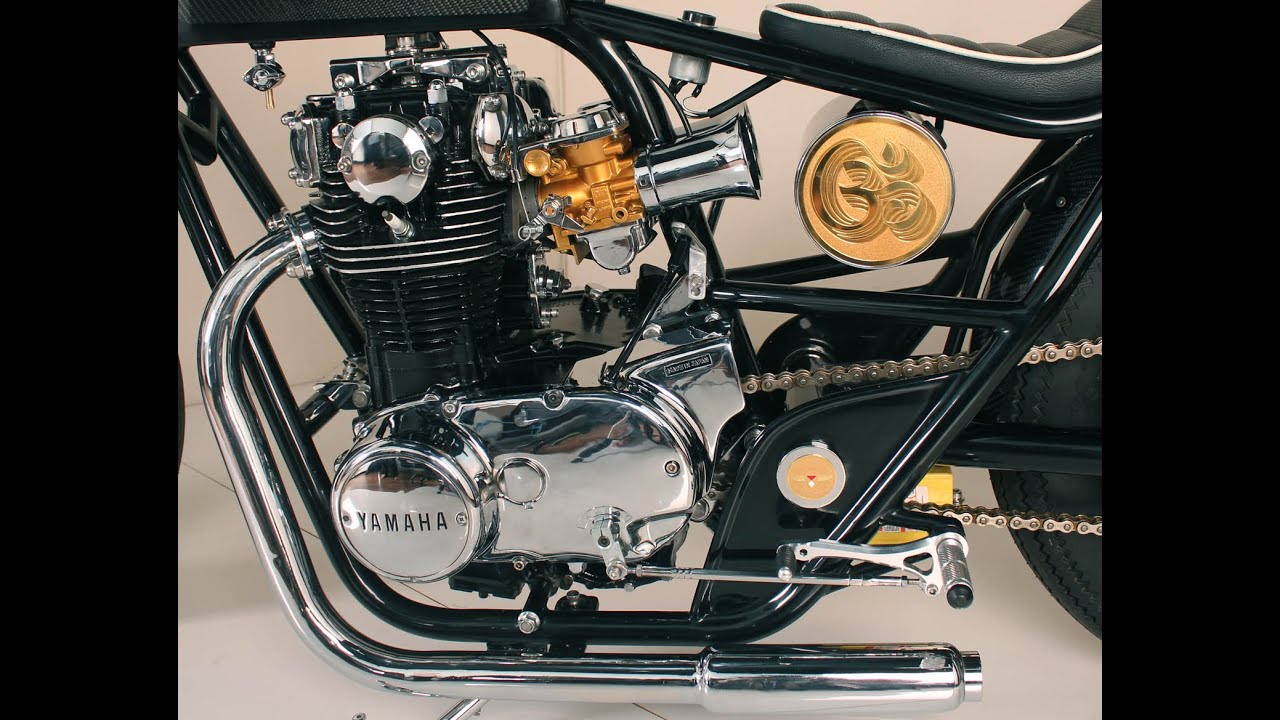 Yamaha XS 650 Bobber build process