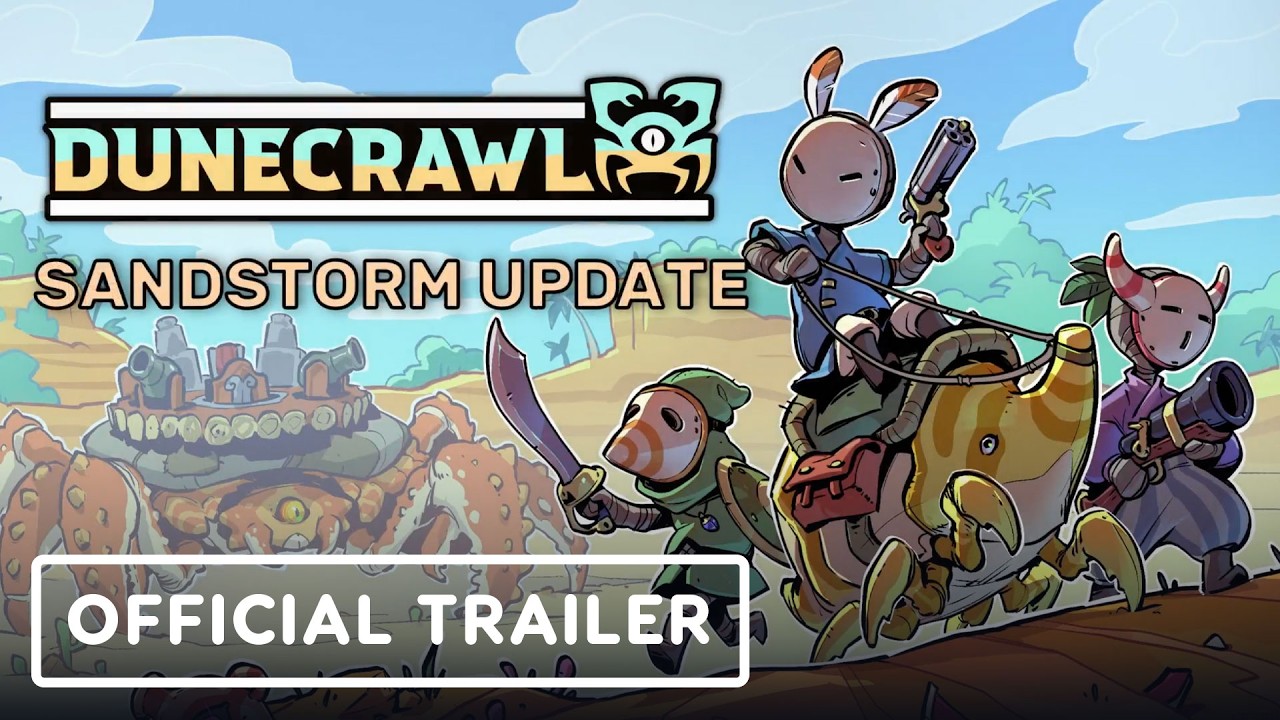 DuneCrawl - Official Sandstorm Update Launch Trailer