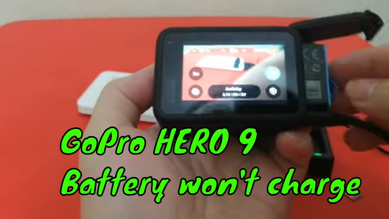 Gopro hero 9 black 2021 | Battery won't charge