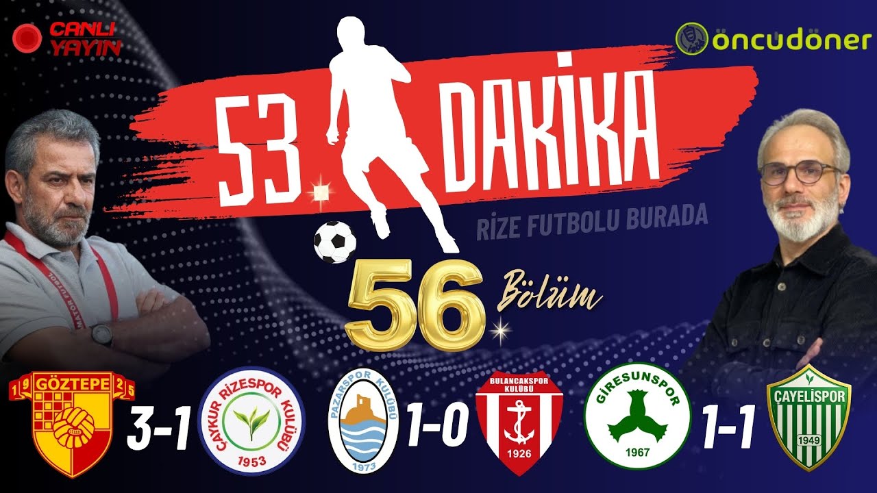 Göztepe 3-1 Çaykur Rizespor / 53. Dakika (2. Sezon - 56. Bölüm)