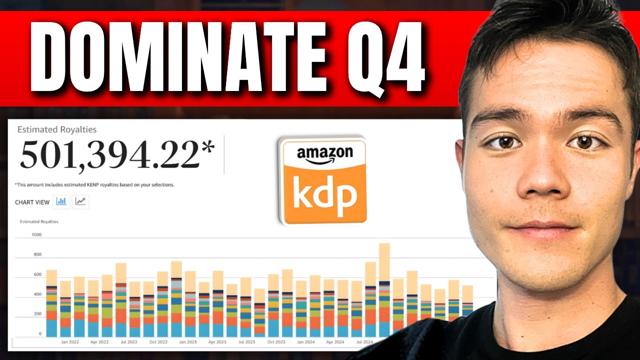 7 ниш Amazon KDP, которые принесут кучу денег в этом 4-м квартале