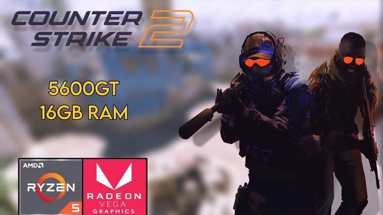 Counter Strike 2 - Ryzen 5600GT & 16GB RAM (Vega 7) | Teste de Desempenho
