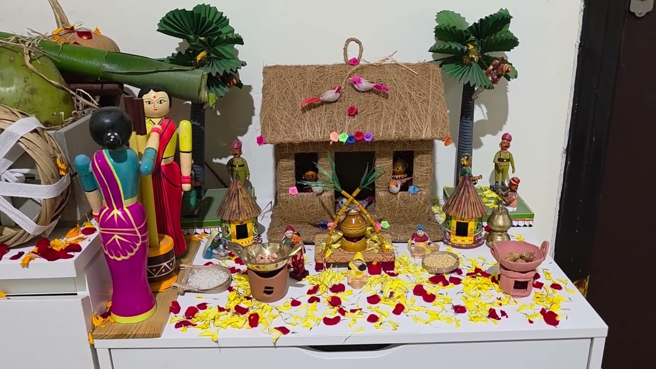 Traditional Sankranthi Decoration at Home 🌾#sankranthi2026