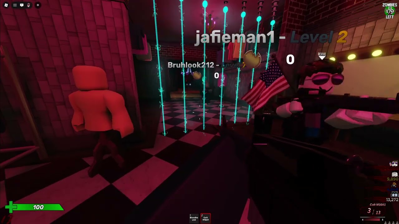 НЕУДАЧНИКИ ИГРАЮТ В ROBLOX ZOMBIES