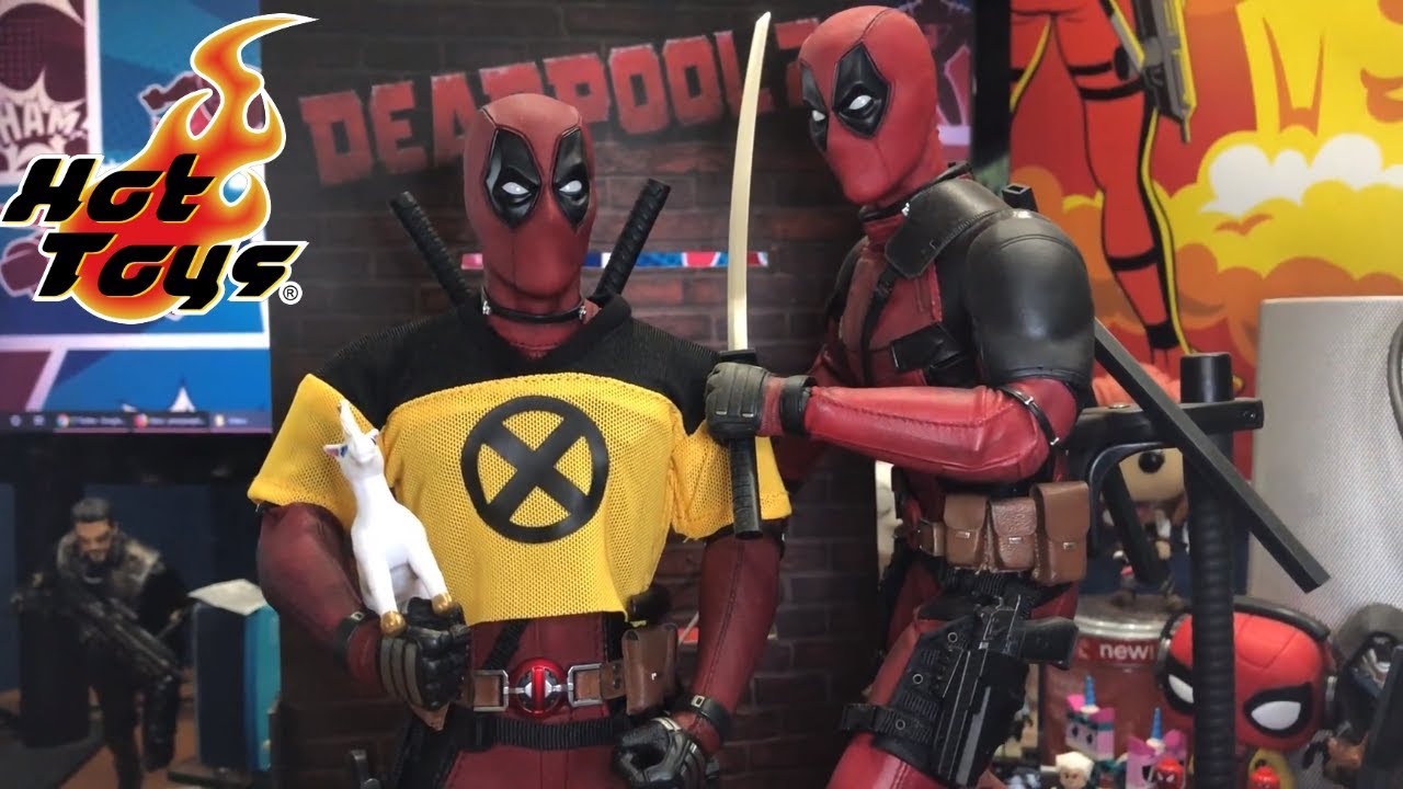 Deadpool 2 Hot Toys 1/6 Scale Figure Unboxing (X-men Trainee)