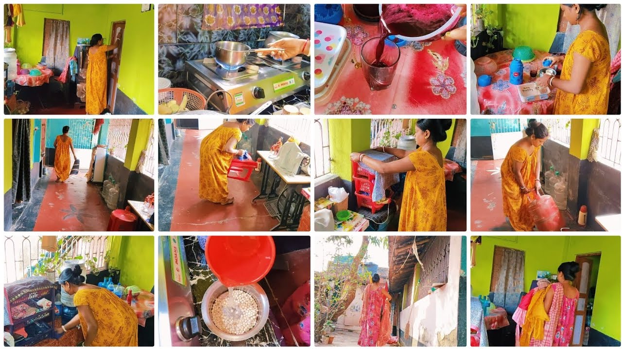 সংসারের কাজ কম বেশি সবার একই থাকি কিন্তু কাজ করার ধরনটা সবার আলাদা। cleaning vlog 