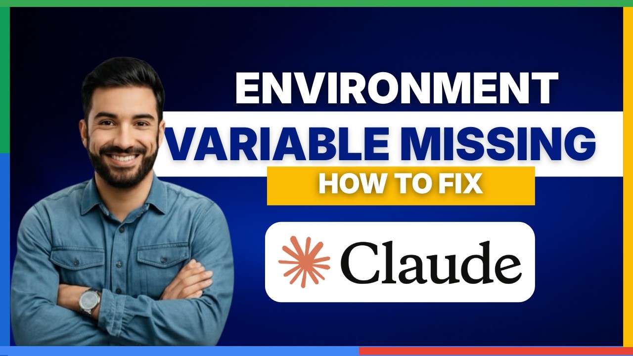 Как исправить проблему с отсутствующей переменной среды в коде Claude [ПОЛНОЕ РУКОВОДСТВО]