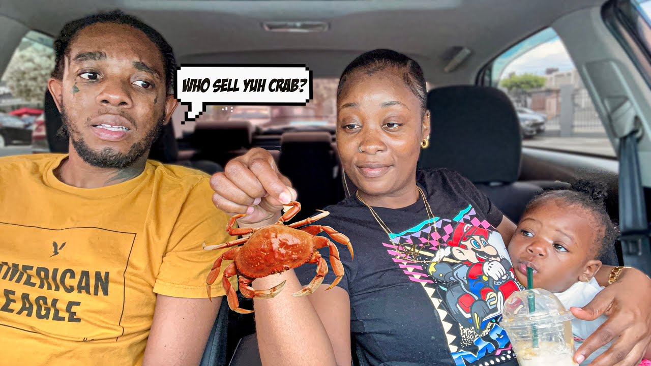 Buying Crab At Hero's Circle To See My Bf Reaction