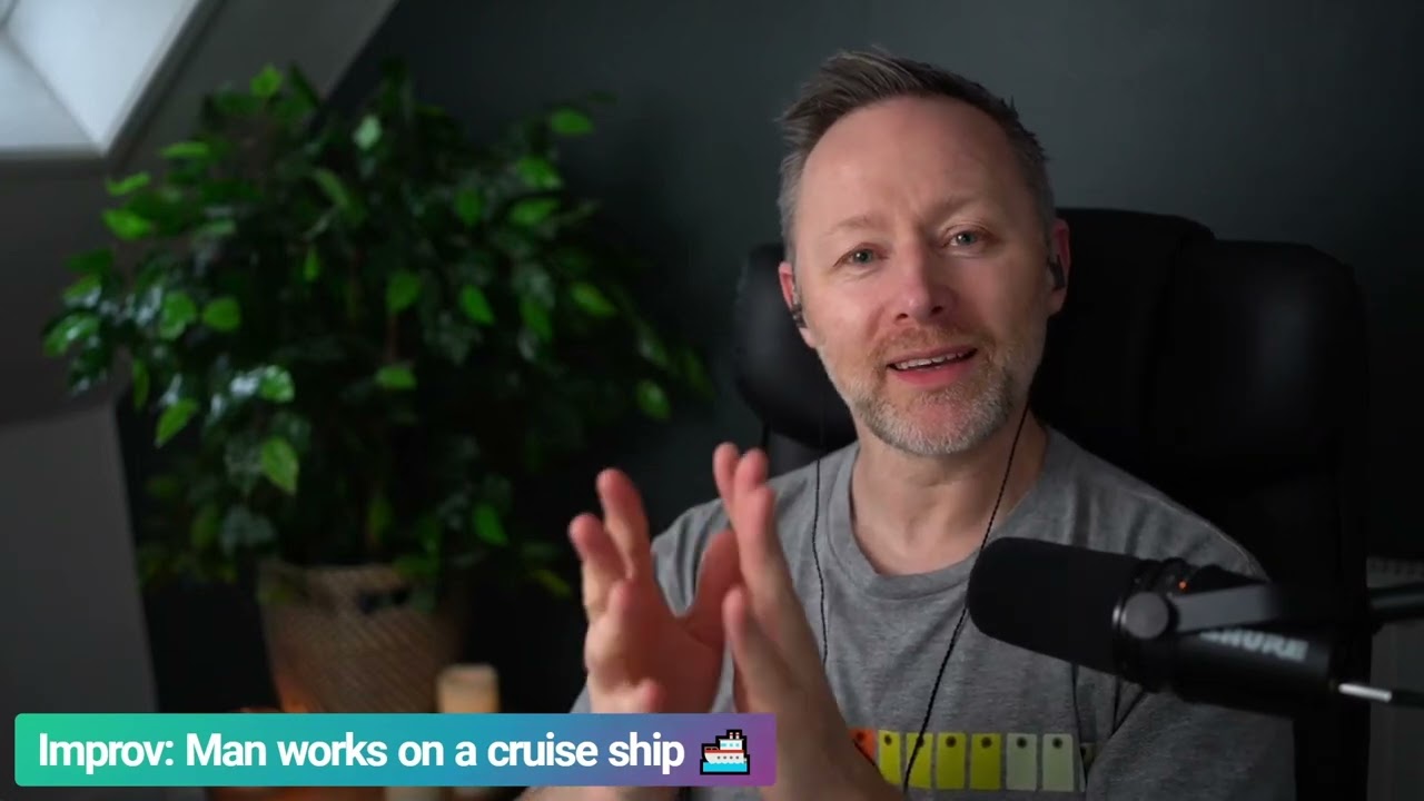Limmy Improv: Man Works On A Cruise Ship [2024-10-25]