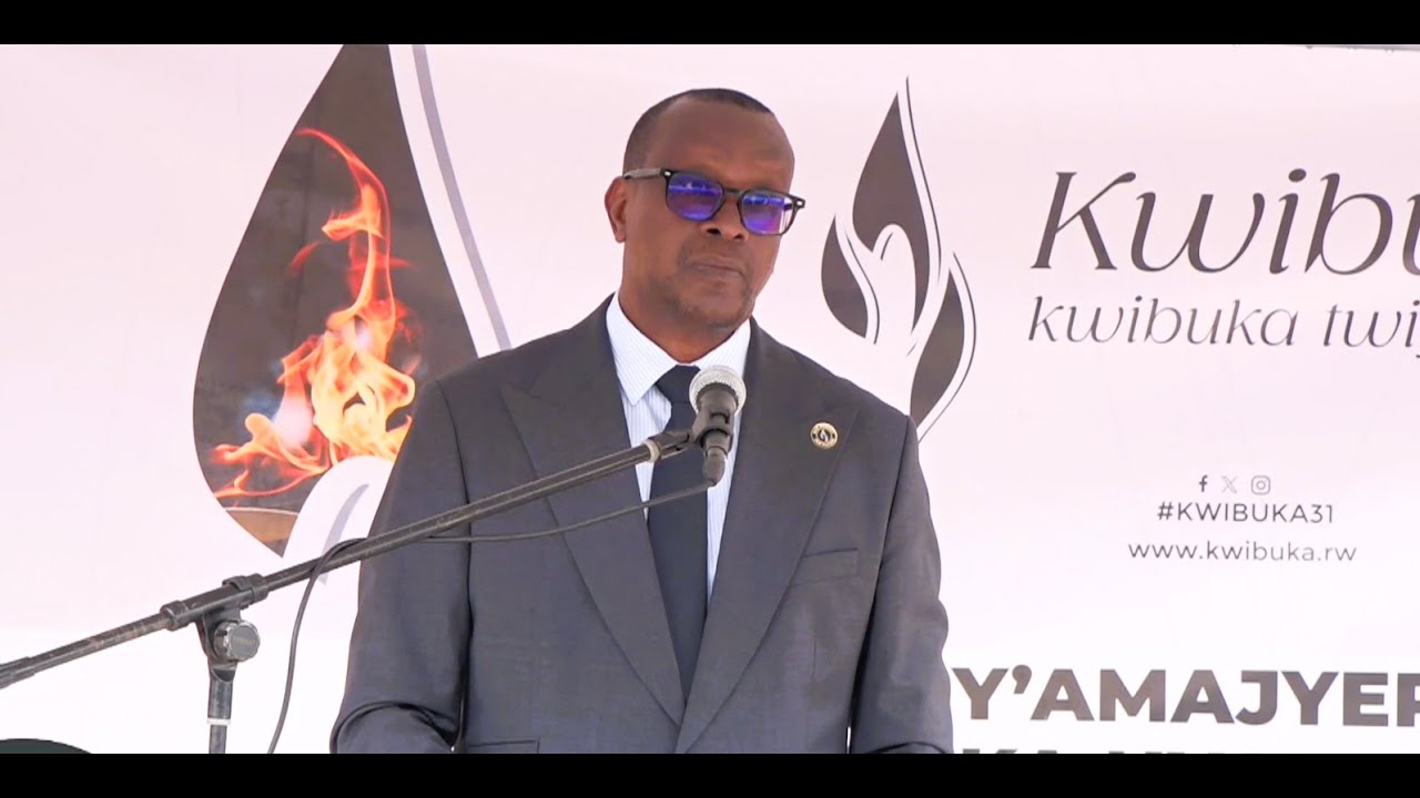 Kwibuka31: Ikiganiro cya Min. Dr Bizimana i Kibeho (Nyaruguru, 14/4/2025)