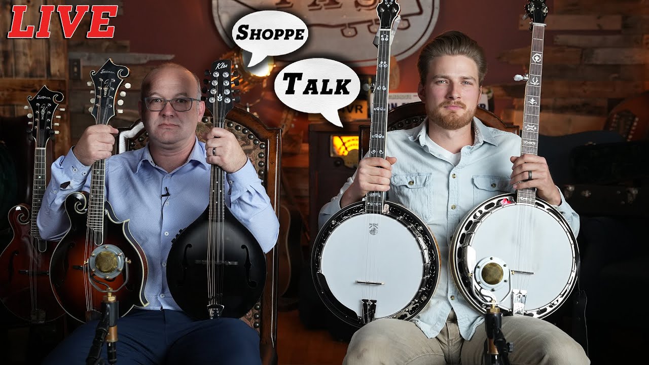 Jamming With Banjo Player John Meyer! | Shoppe Talk Live 3-26-25 #129