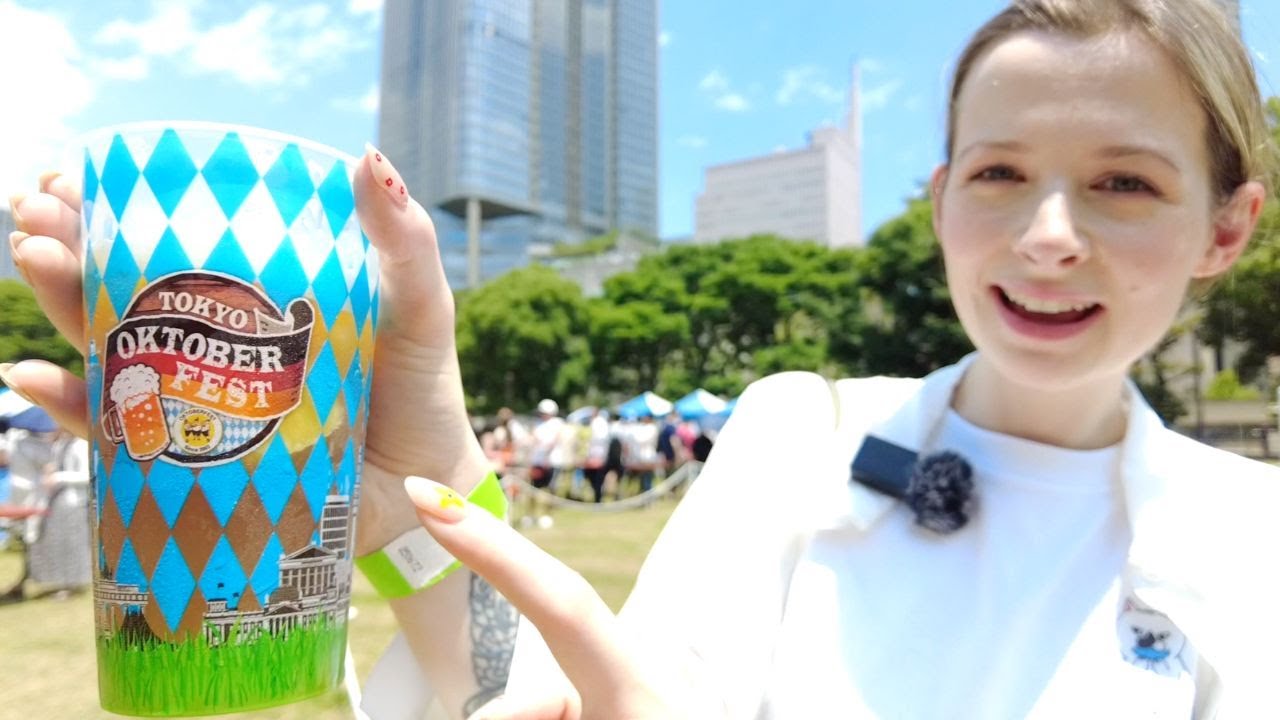 Enjoying European beer at a Tokyo festival【Japan Life】