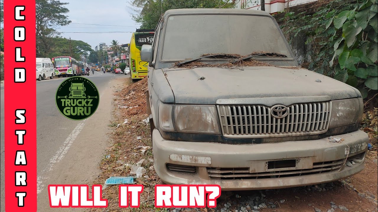 Cold starting 15 years old Toyota qualis parking on road side|പല്ല് കൊഴിഞ്ഞ സിംഹം 🔥🔥🔥🔥